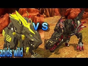 Zoids Wild King of Blast WILD LIGER VS DEATH REX