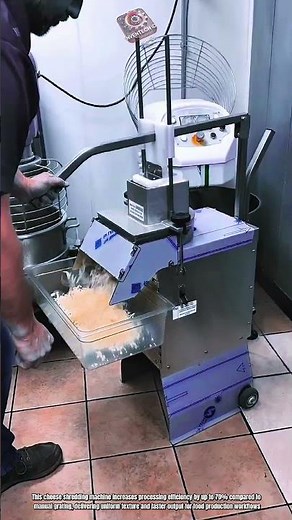 Innovation Cheese Shredding Machine : High-Speed Uniform Processing