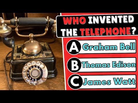 Guess the Inventor of These Everyday Things — Only 2% Get All Correct!