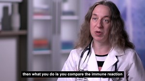 COVID-19 vaccine efficacy (effectiveness) was tested in adults – but not in children. Dr. Amy Edwards explains why and the type of data that researchers rely on instead. | University Hospitals Rainbow Babies & Children’s Hospital