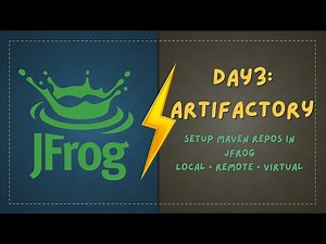 JFrog Artifactory Tutorial 2025 | Day 3 – Maven Local, Remote & Virtual Repositories Setup
