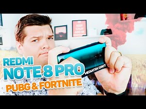 HOT? Redmi Note 8 PRO in PUBG AND FORTNITE - GAME TEST!