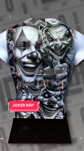Từng nghe QUỶ RÁP vậy anh em có biết JOKER RÁP là như lào không ? MẪU hình xăm JOKER full lưng. #tattoo #mactattoo #hinhxamdep #fullbacktattoo #dcgr