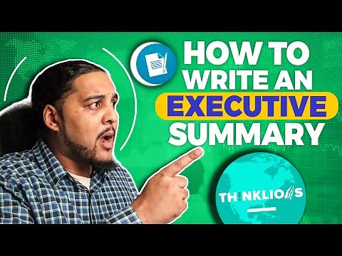 How To Write An Executive Summary Investors Pay Attention To