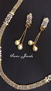 19 reactions · 21 comments | Launching our new latest design Cartier Chain Set, 23 inch long, in Dual Tone Polish of Gold and Platinum with Tassel Earrings and screws at Back. 8826689946 | Swar Jewels | Facebook