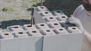 They look like a larger version of children's building blocks: bricks made from artificial resin and invented by a German start-up that hopes to revolutionize the construction industry | Reuters