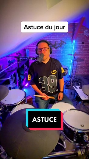 Astuce du jour, la cymbales main gauche. Bon plan batteur. Vous faite ca ? #batteur #tutobatterie #tutobatteur #musicien