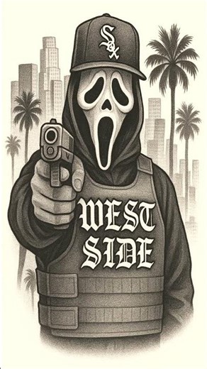 Ghostface Tattoo Art 👻 #ghostface #scream #tattoo #tattooartist #tattooart