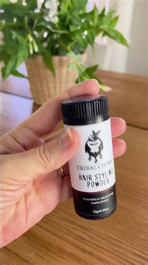 Tribal Chimp Hair Styling Powder creates long-lasting hold