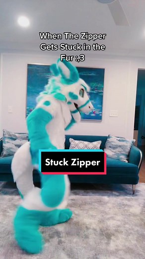 Stuck Zipper: How to Handle Being Trapped in a Fursuit