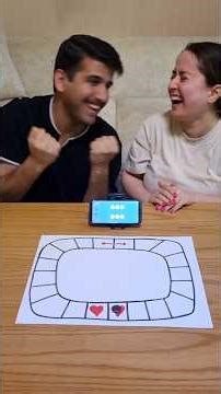Fun Board Game😂🎲#boardgame #funny #funnycouple #shortvideo