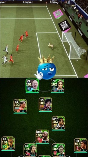 Efootball 2026 || Long ball Counter attack || by efootball || relastic pes gaming || #shorts