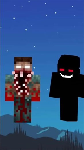 Entity 303 vs null #minecraft #edit #herobrine #herobrine #entity303