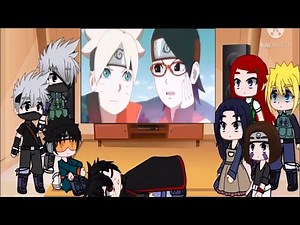 👒👒 Team Minato react to future, BoruSara, Kawaki, Team 7 👒 Gacha Club 👒 🎒 Naruto react Compilation 🎒