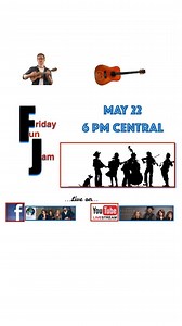 1.6K views · 57 reactions | 歹Tonight!  Live on Facebook and YouTube Friday Fun Jam! 6pm central! Join us! https://www.youtube.com/channel/UCIhGYisupfP2mv12t7f_gnQ | The Isaacs | Facebook