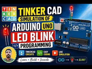 Arduino LED Blink in Tinkercad | Learn Arduino in 5 Minutes Complete Beginner Tutorial |