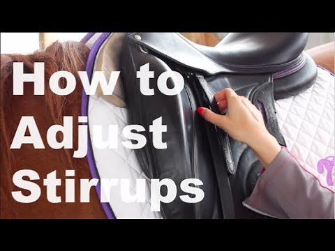 How to Adjust Stirrups