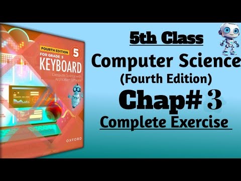 Class 5 computer Chapter 3| Complete exercise| Fundamental of digital marketing|computer class 5|