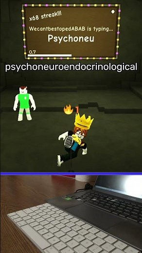 Hacker's scripts go up to its max speed trying to beat a speedtypist ☠