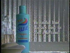 1991 Suave Shampoo Plus Conditioner Commercial