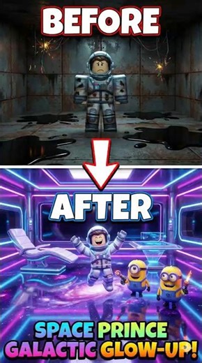 Extreme SPACE Station Makeover! 🌌 Rusty Ship to GALACTIC Lounge 🚀