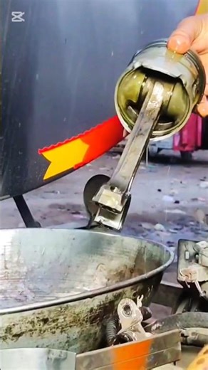 Diesel Engine Piston Fitting/Installation #mechanic #how #engine #shorts #skills #truckrepair #yt
