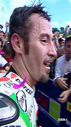 Biaggi's title winning moment on home soil🎖️ | 2010 #ItalianWorldSBK 🇮🇹
