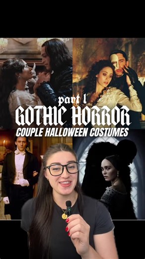 Morgan | The Virtual RA on Instagram: "GOTHIC HORROR & ROMANCE Halloween costumes I want to see this year!! (00:16) Anna & Gabriel (Van Helsing) (00:40) Bride & Frankenstein (01:16) Christine & Erik (Phantom of the Opera) (01:43) Edith & Sir Thomas OR Lucille & Sir Thomas (Crimson Peak) (02:35) Ellen & Count Orlok (Nosferatu) (03:28) Ghost Riders 🔗 Halloween Costumes LINKED IN MY AMAZON STOREFRONT, link in bio!! 💌 COMMENT “COSTUMES” FOR MY GOOGLE SHEETS LINK WITH 600+ COSTUME IDEAS for men, wo