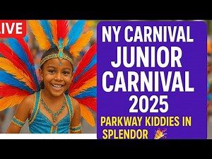 LIVE: NY Carnival Junior Carnival 2025 | Parkway Kiddies in Splendor 🎉