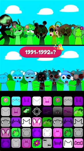 Combos Vineria X Sky Blue All Phases Sprunki Battles 🔥#incredibox #sprunki #gaming #fypシ