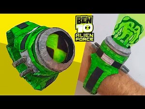 THE SECRET TO MAKING OMNITRIX FROM PAPER! - Ben 10 Alien Force I MADE FROM SCRATCH
