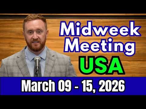 Midweek Meeting 2026 | March 9 - 15, 2026 | USA | A Two-Centuries-Old Prediction