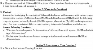 24.a) Compare and contrast DNA and RNA in terms of their struc... | Filo