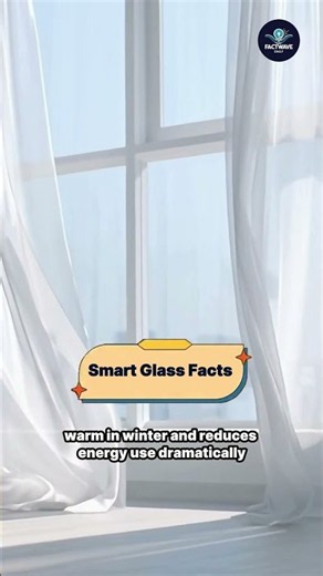 Smart Glass Windows 🪟 Buildings That Think || #smarttech #architecture ‪@FactwaveDaily01‬