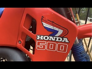 1986 Honda CR500