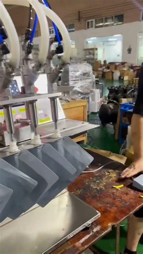 Spout bags filling and portable capper #machine #cleanerfillingmachine #floorcleanerfillingmachines