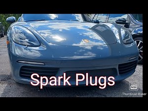 718 Porsche Boxster S spark plug replacement