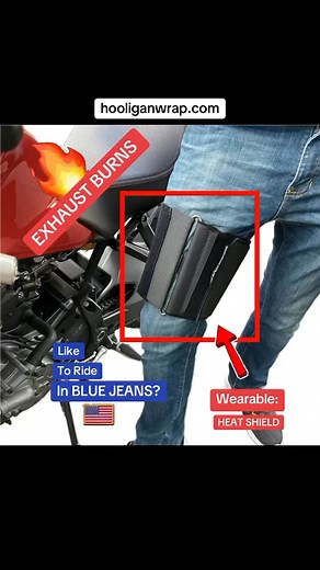 Help keep the heat away! #motorcyclegear #ducati | Hooligan Wrap - Motorcycle Safety Gear