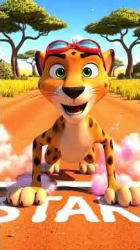 Meet Dash! The Fastest Cheetah on the Savannah 🐆💨 | Fun Facts for Kids