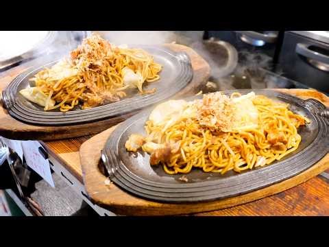 Yakisoba! Steak! A teppanyaki restaurant where the handsome owner's skill with the iron explodes