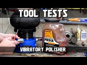 Vibratory Polisher Round 2 - Rouge-Impregnated Walnut Shells
