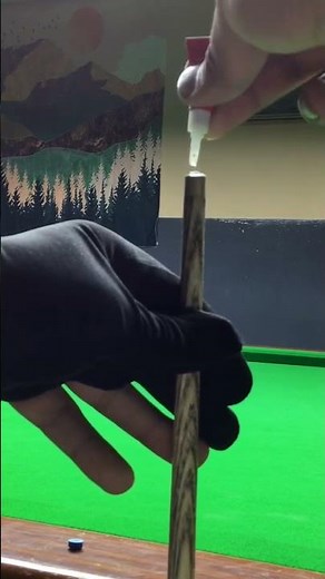 How to replace Snooker Cue Tip🎱🛠️