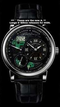 NEW 2026 A. Lange & Söhne Watches - Watches & Wonders