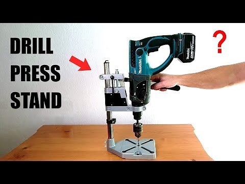 Is This Portable DRILL PRESS Stand for Cordless Hand Drill Any Good?