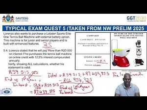 18 MARCH 2026 14:30 - 16:00 MATHEMATICAL LITERACY GRADE 12