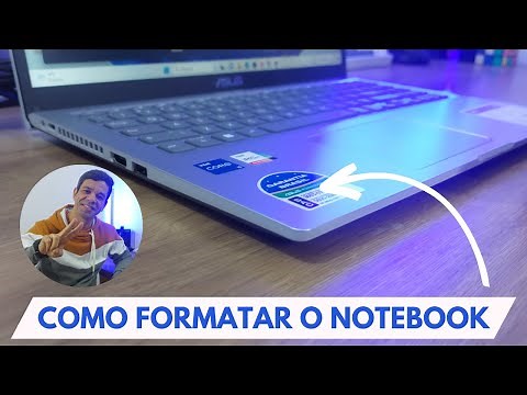 Formatando | Notebook Asus VivoBook X1500E