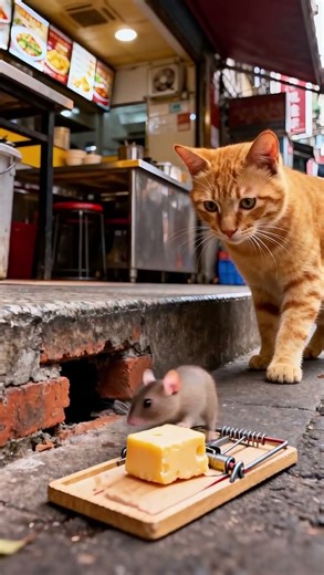 #动物实况 #捕鼠高手 #animals #cute #orangecat #cat #funny