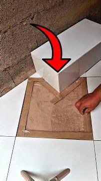 How to cut a ceramic tile without breaking it? I tried this method and it worked the first time.