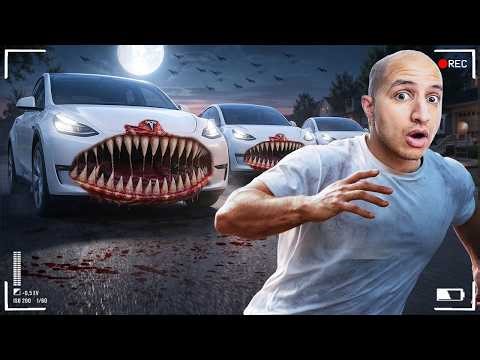 INFECTED TESLA IS CHASING ME... (Full Movie)