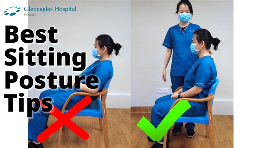 How To Sit Properly 🪑 We spend a lot of time sitting in today’s modern world. Therefore, it is imperative to practice proper sitting posture to prevent injuries and to ensure comfort. In this video, our Occupational Therapist will be teaching how to sit properly ---------------------------------- Gleneagles Hospital Penang is a premier medical centre in Malaysia, catering to local as well as international needs. For more information or to make an appointment, please visit https://bit.ly/Gleneag